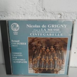 cd-12 Nicolas de Grigny - (Vol. 1) La Messe aux orgues historiques de Cintegabelle
