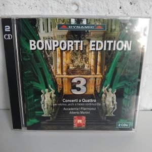 cd-38 Francesco Antonio Bonporti - Concerti a Quattro
